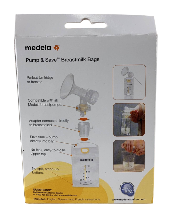 secondhand Medela Pump And Save Breastmilk Bags