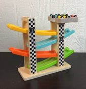 secondhand Top Bright Wooden Car Ramp Race Track
