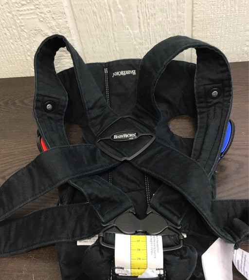 used BabyBjorn Baby Carrier Mini, Black Cotton