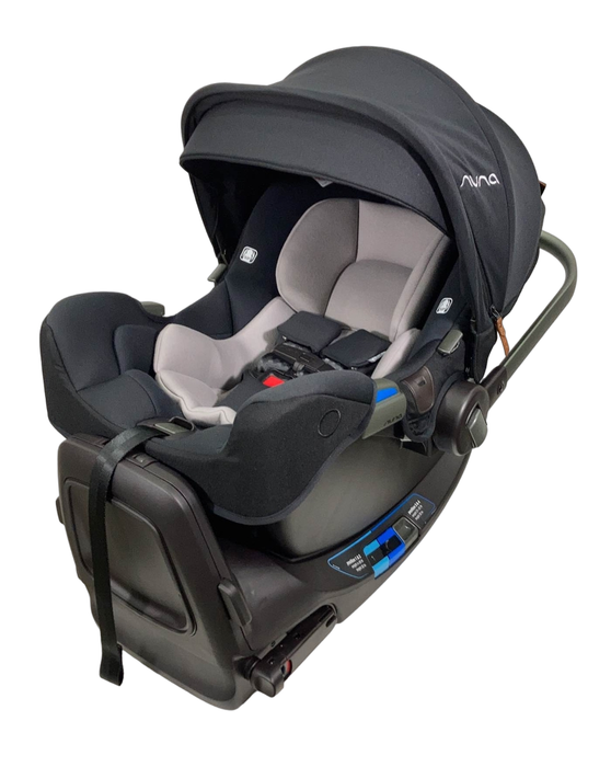 used Nuna PIPA rx Infant Car Seat, Caviar, 2023