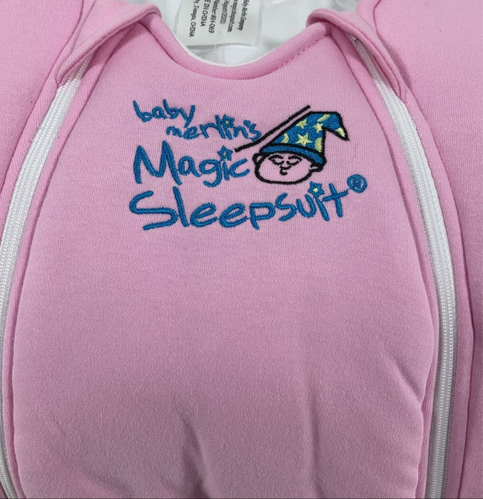 Shop Baby Merlin's Magic Sleepsuit, Pink, Cotton, Small 3-6 Months at GoodBuy Gear