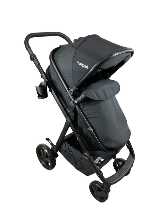 used Mompush Meteor 2 Stroller, Black, 2022