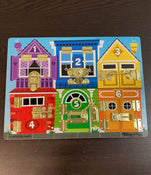 secondhand Melissa & Doug Latches Board
