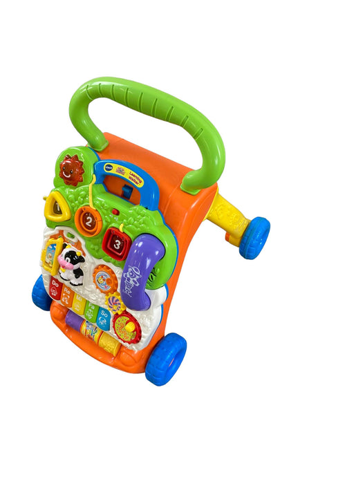 Shop VTech Sit-To-Stand Learning Walker, Orange at GoodBuy Gear