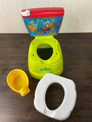 secondhand Kolcraft Sesame Street Elmo Adventure Potty Training Chair With Toilet Seat Adapter