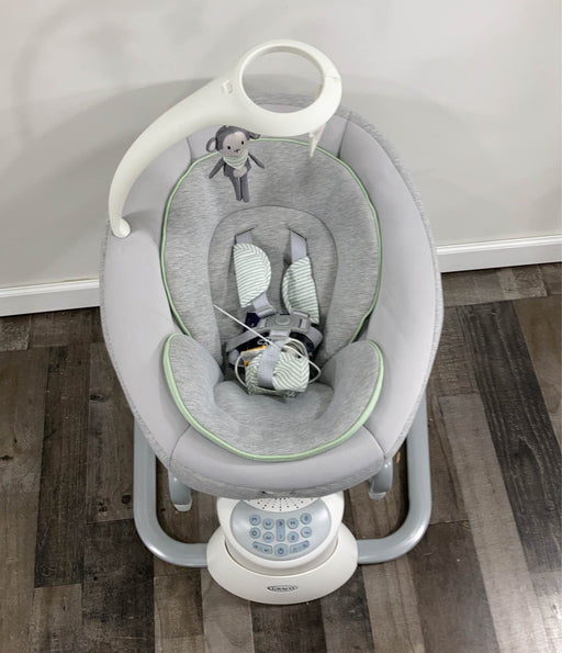 secondhand Graco Sense2Soothe Baby Swing With Cry Detection Technology