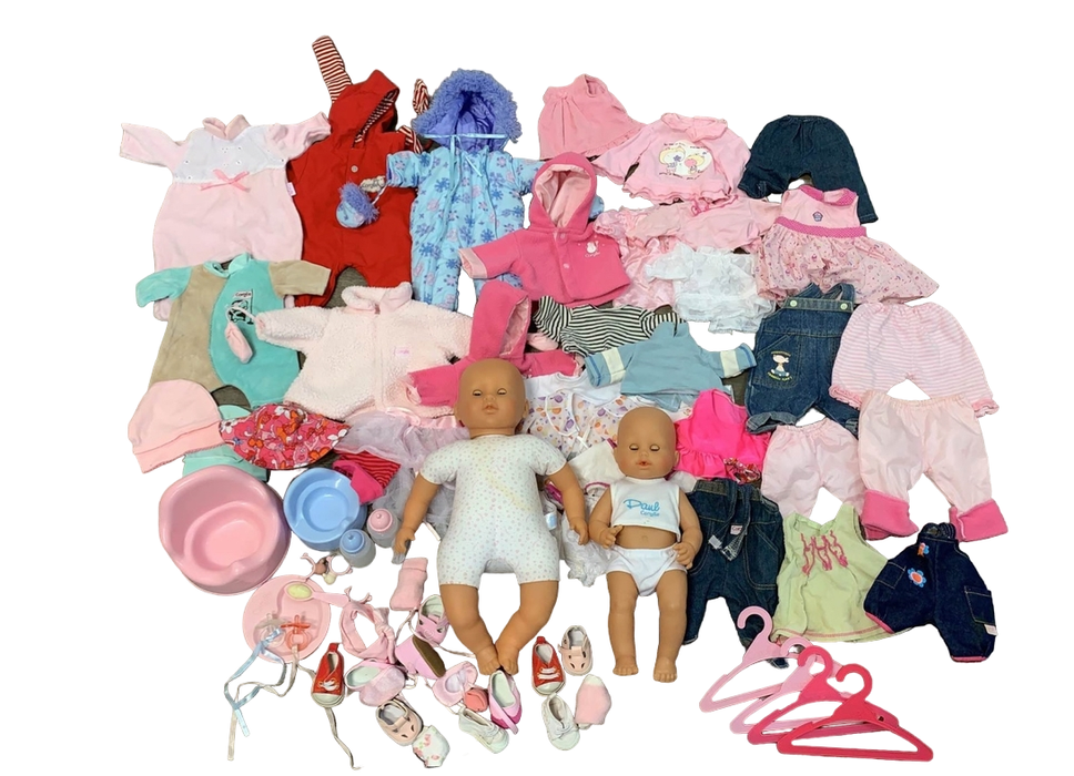 used Corolle Dolls And Accessories Bundle