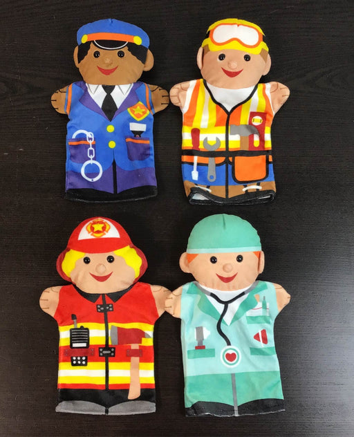 used Melissa & Doug Hand Puppet Set, Jolly Helpers