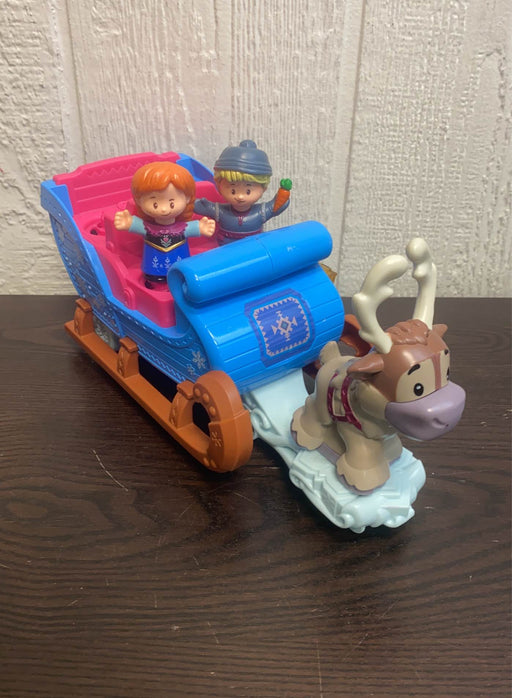 secondhand Fisher Price Little People Disney Frozen Kristoff's Sleigh