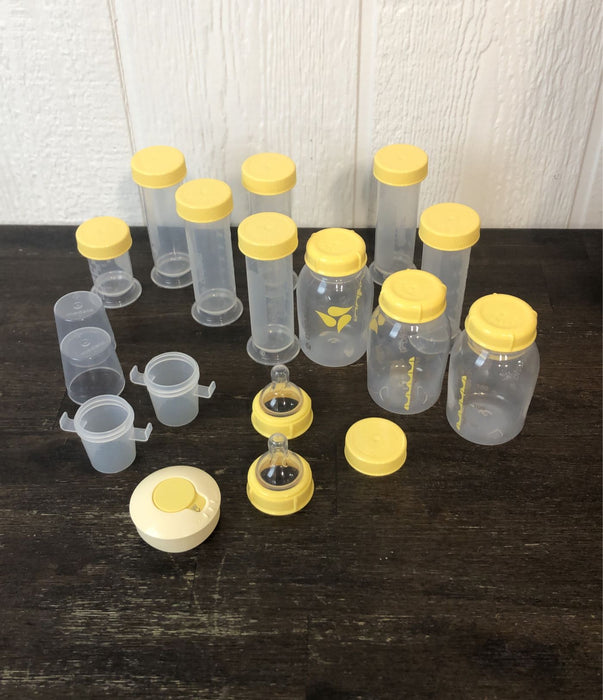 used BUNDLE Medela Bottles