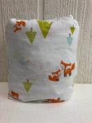 used Cloud Island Fitted Crib Sheet, Foxes