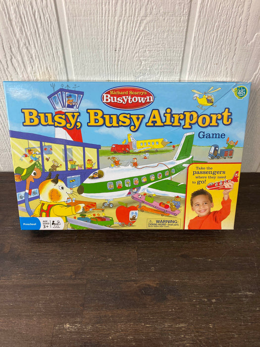 used Wonder Forge Richard Scarry Busy, Busy Airport Game