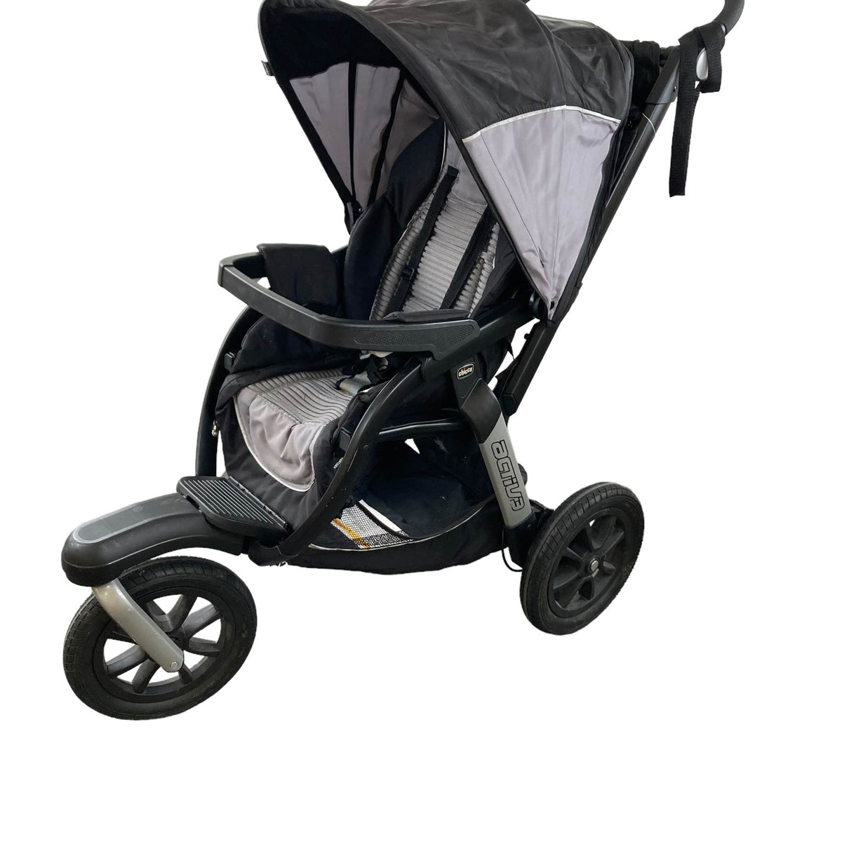 Chicco Activ3 Jogging Stroller, Eclipse/Grey, 2018