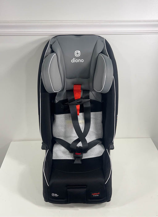 used Diono Radian 3RXT Convertible Car Seat, 2022, Black Gray