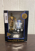 used Star Wars C-3PO And R2-D2 Talking Bank