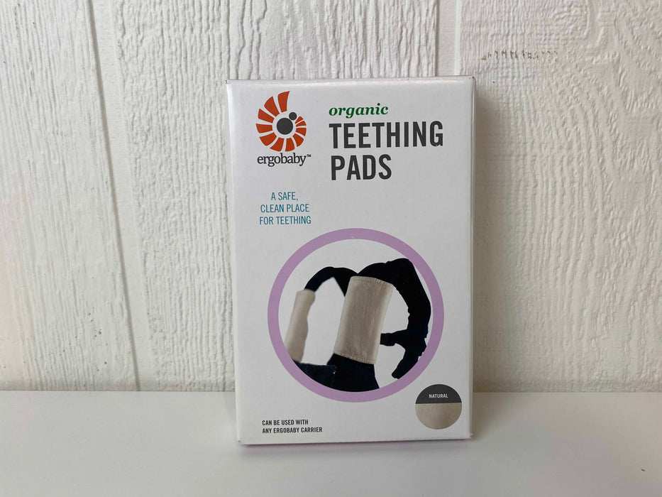 used Ergobaby Organic Teething Pads, Natural