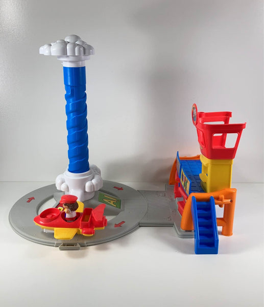 Fisher price hot sale spinnin sounds airport