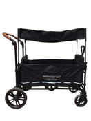 secondhand Wonderfold X2 Push + Pull Double Stroller Wagon, 2022, Stealth Black