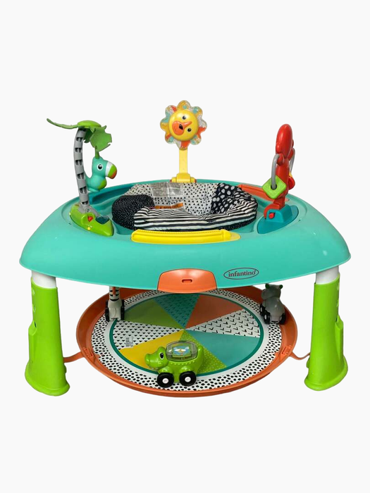 used Infantino Sit, Spin, And Stand Entertainer Seat And Activity Table