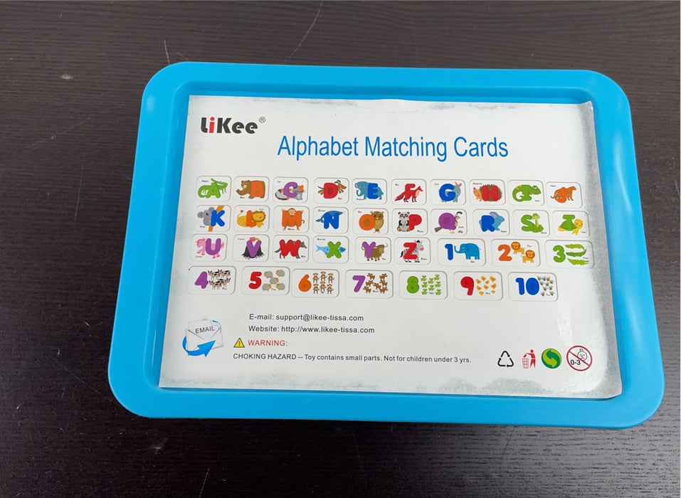 used Likee Alphabet Matching Cards