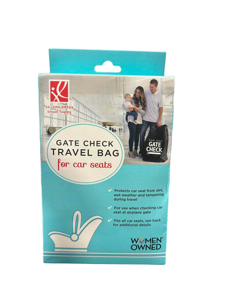 J.L. Childress Gate Check Bag For Car Seat, Black