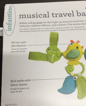 Infantino Go Gaga! Musical Travel Bar Activity Toy : Target