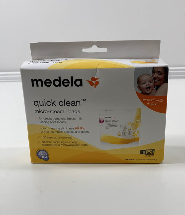 Shop Medela Quick Clean Micro Steam Bags, Box of 5 at GoodBuy Gear