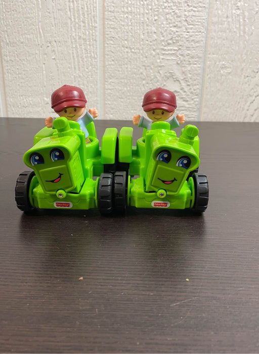 used Fisher Price Little People Helpful Harvester Tractor