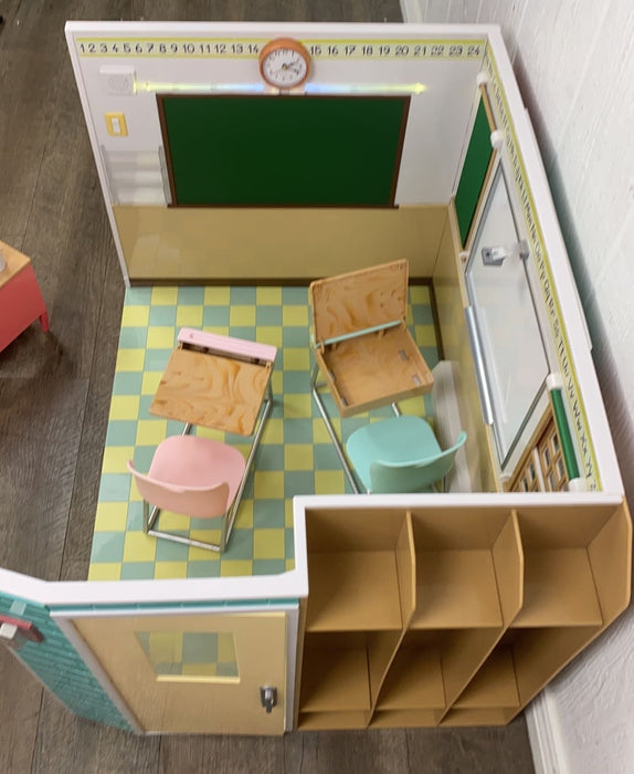 secondhand Our Generation Awesome Academy School Room