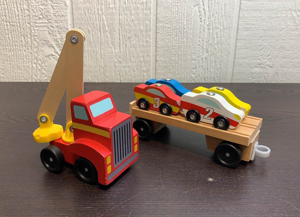 used Melissa & Doug Magnetic Car Loader