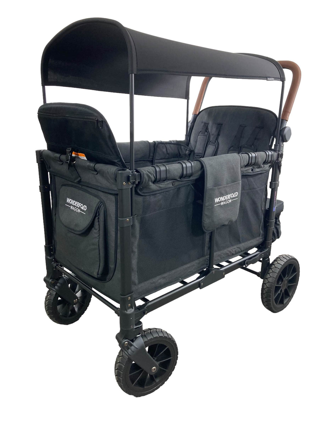 wonderfold w4 luxe quad stroller wagon details Wonderfold W4 Luxe Quad Stroller Wagon, 2021