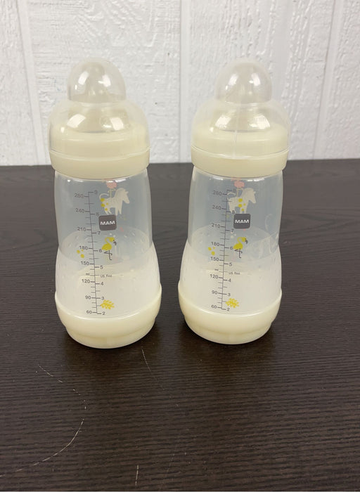 used BUNDLE MAM Baby Bottles
