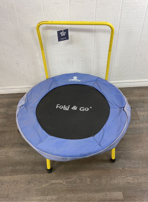 used The Original Toy Company Fold & Go Trampoline