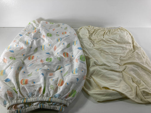 used BUNDLE Fitted Crib Sheets