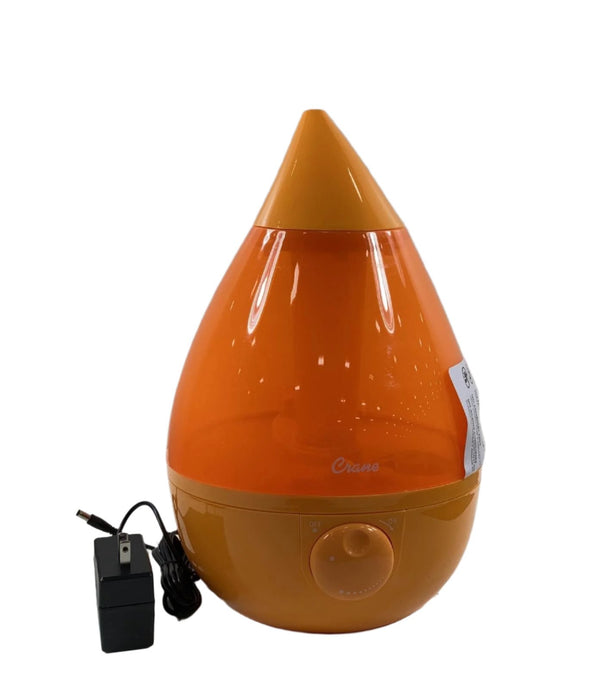 Shop Crane Filter-Free Droplet Cool Mist Humidifier, Orange at GoodBuy Gear