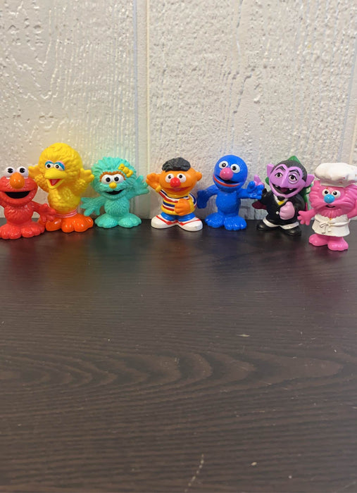 secondhand Sesame Street Figures
