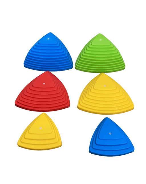 Shop JumpOff Jo Rocksteady Tall Balance Blocks, Primary at GoodBuy Gear