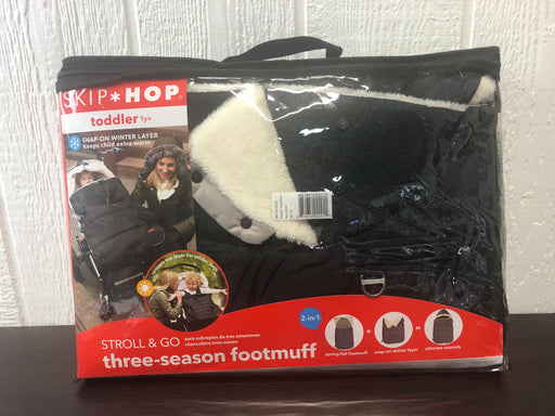 used Skip Hop Stroll And Go Three-Season Footmuff For Toddler, Black