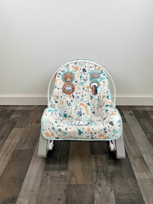 used Fisher Price Deluxe Infant To Toddler Rocker