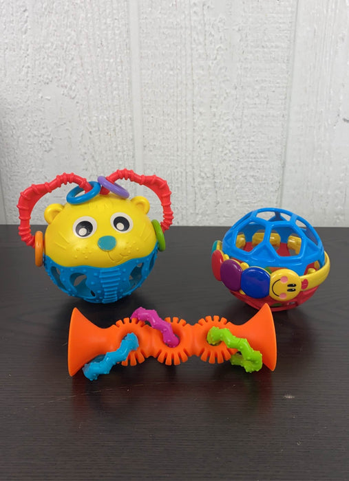 used BUNDLE Grasping Toys