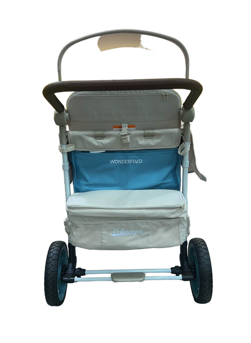 secondhand Wonderfold VW4 Volkswagon Stroller Wagon, Bondi Blue