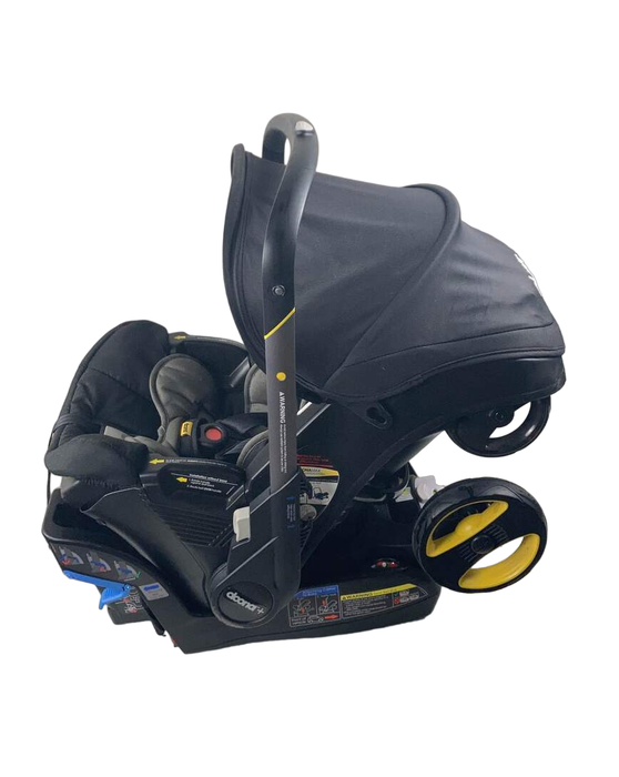 used Doona Infant Car Seat & Stroller Combo, 2021, Nitro Black