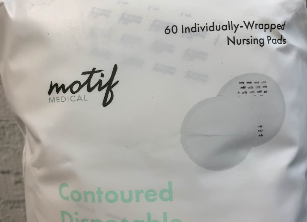 Motif Medical Disposable Nursing Pads, Contoured 60 count