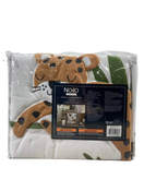 used Nojo 4 Piece Crib Bedding Set, Jungle Gym