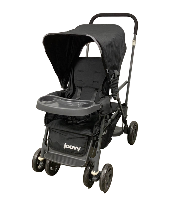 secondhand Joovy Caboose Ultralight Graphite Stroller, Black, 2022