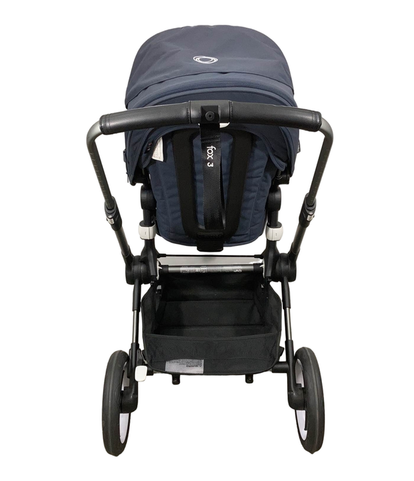 Bugaboo Fox 3 Stroller, 2021, Graphite, Stormy Blue