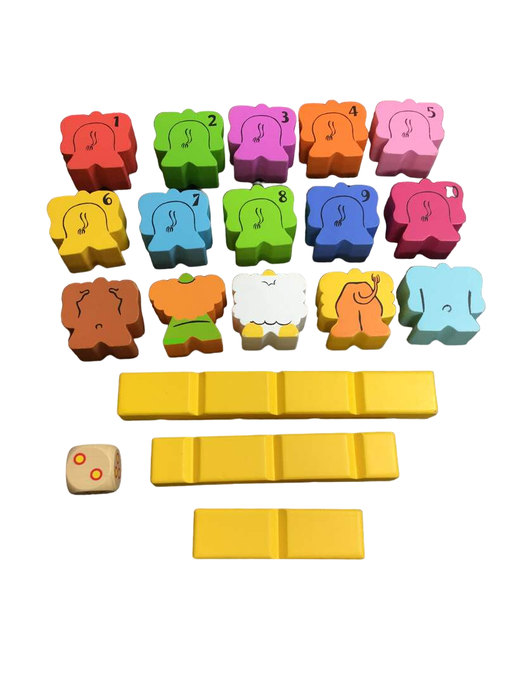 secondhand Blue Orange Games Zimbbos! Elephantastic Pyramids