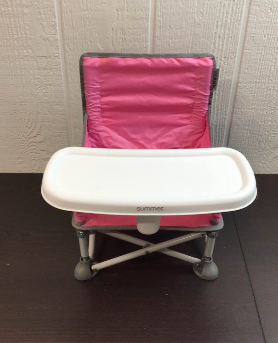 summer infant pop n sit pink Summer Infant Pop 'n Sit Portable Highchair