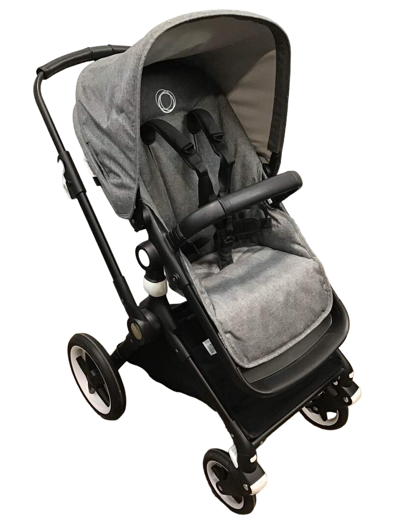 bugaboo lynx 2022 Bugaboo Lynx Stroller, 2022, Black, Grey Melange