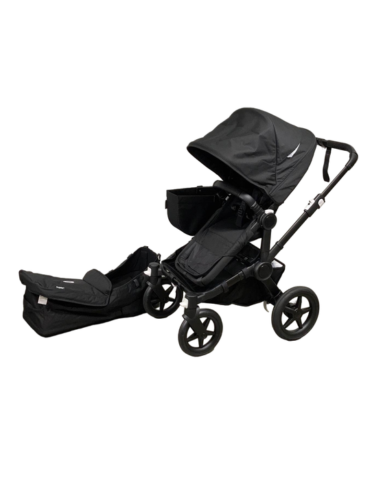 used Bugaboo Donkey 5 Mono Base Stroller, Black, Midnight Black, 2023